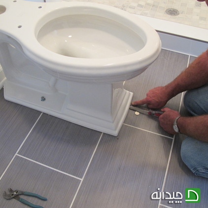 آموزش نصب صحیح توالت فرنگی آموزش نصب صحیح توالت فرنگی