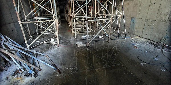 آبفای استان تهران در پی حادثه فرونشست زمین در ایستگاه مترو اعلام کرد